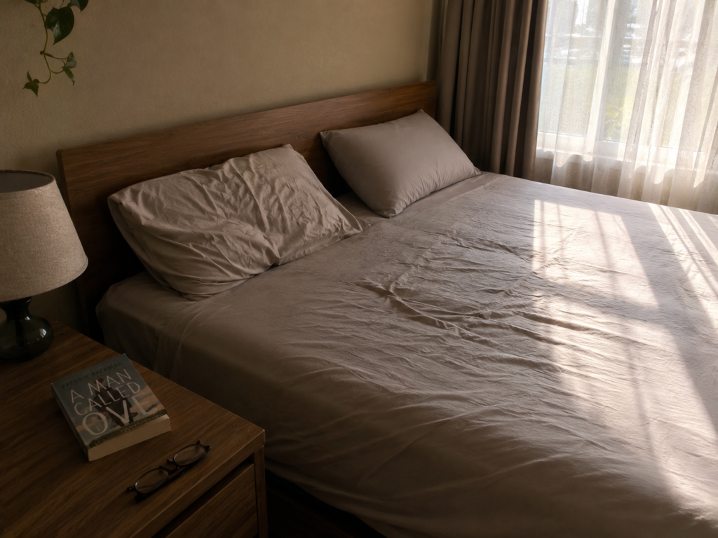 Empty side of the bed reflecting divorced woman intimacy struggles