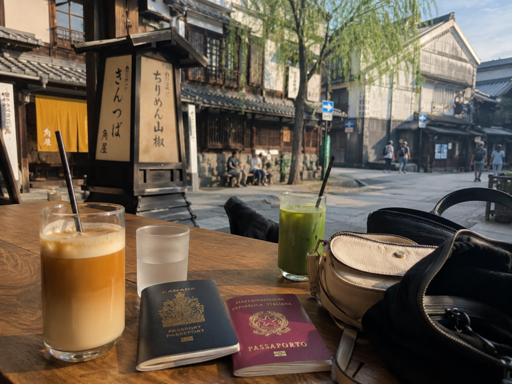 A young couple enjoying travel freedom in a childfree marriage