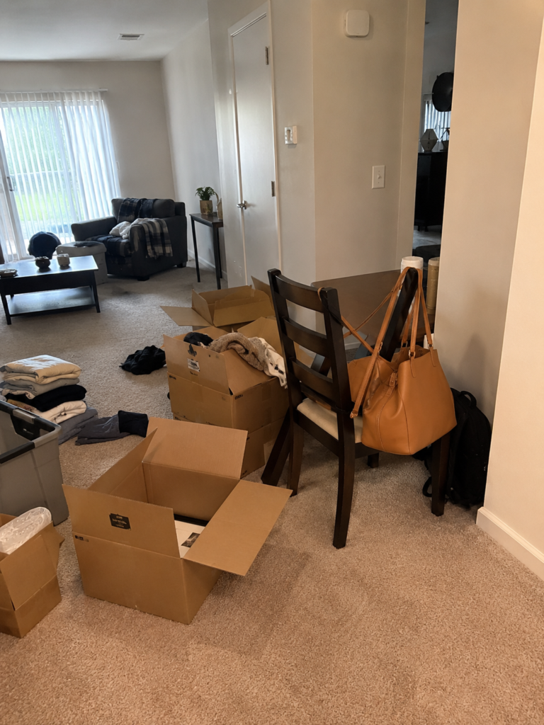 dating app nightmare moving into new apartment